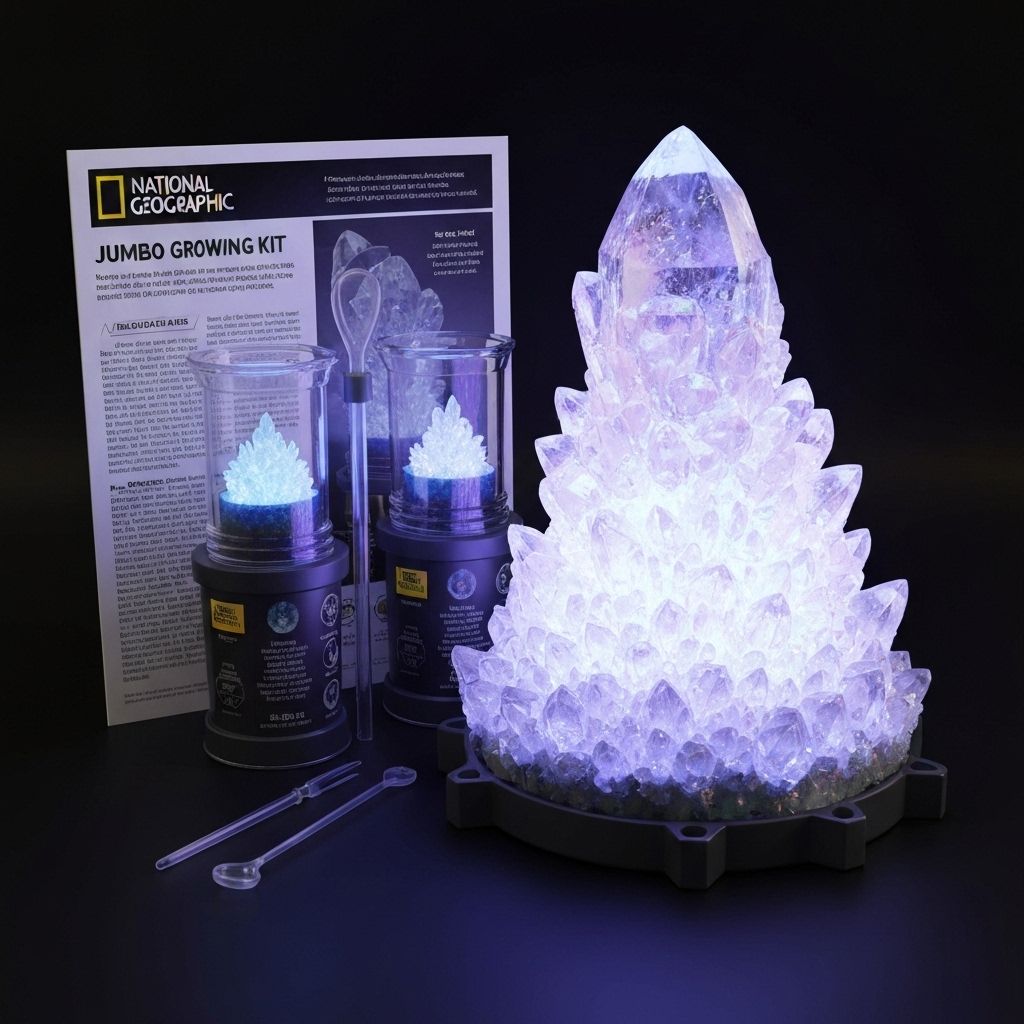 National Geographic Jumbo Crystal Growing Kit